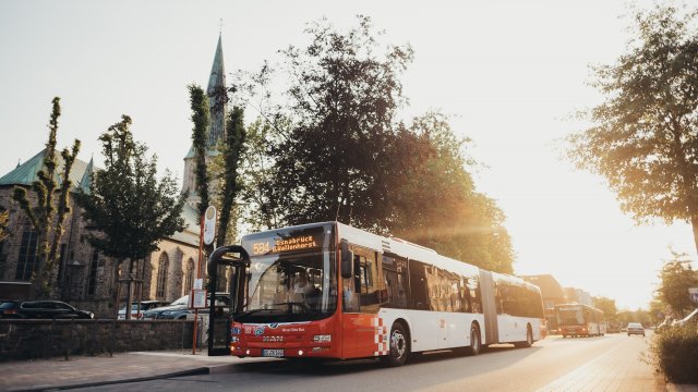 Bus Haltestelle Kirche